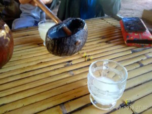 Palm wine at Bagan